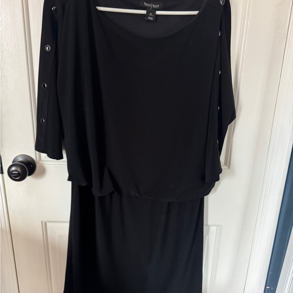 White House Black Market Classic Black Dress - Picture 4 of 7